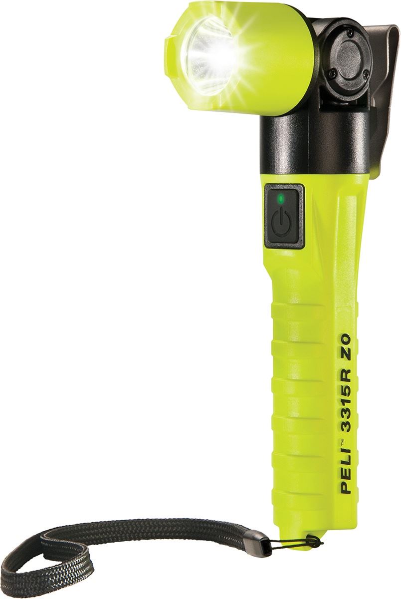 3315RZ0-RA ATEX Zone 0 Şarjlı Led 90 Derece Eğimli Kafa El Feneri